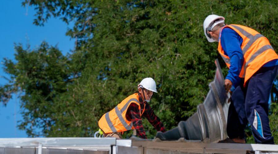 Professional metal roof installation in Rock Falls, IL